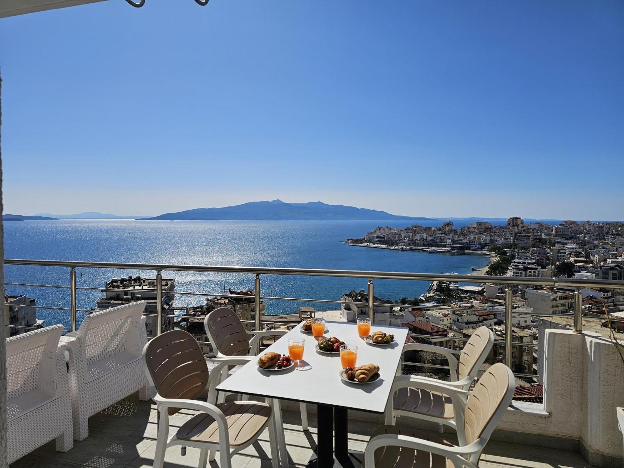 Panorama View Apartments Саранда Экстерьер фото